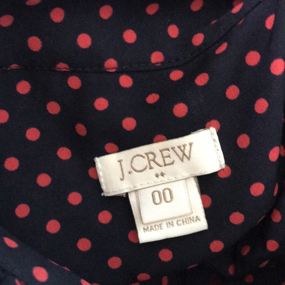 LAST CHANCE | Like New! J. Crew Polka Dot Top - Picture 9 of 9